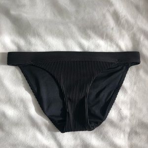 Ribbed swim bottoms